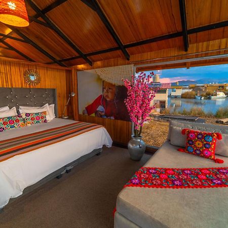 Uros Kay Pacha Lodge Пуно Экстерьер фото