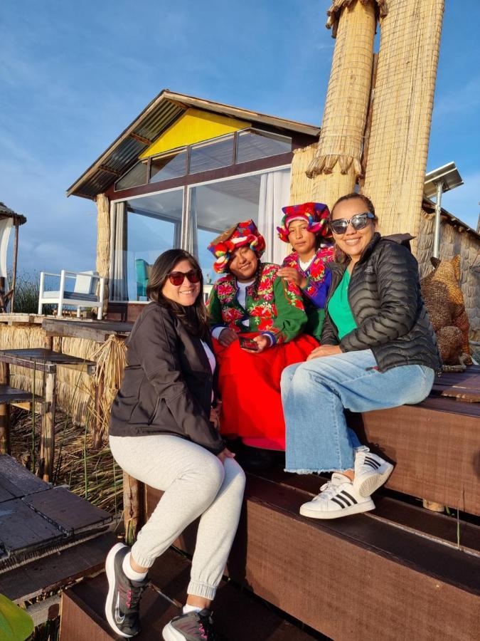 Uros Kay Pacha Lodge Пуно Экстерьер фото